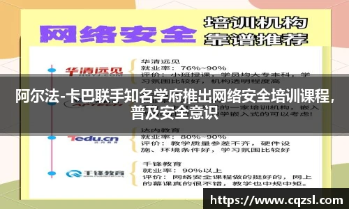 阿尔法-卡巴联手知名学府推出网络安全培训课程，普及安全意识
