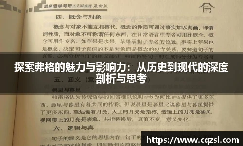 探索弗格的魅力与影响力：从历史到现代的深度剖析与思考